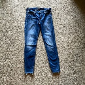 Lucky Brand Mid Rise Skinny Crop Jean